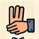 Stylized icon representing hands-on learning