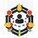 Stylized icon representing professional connections